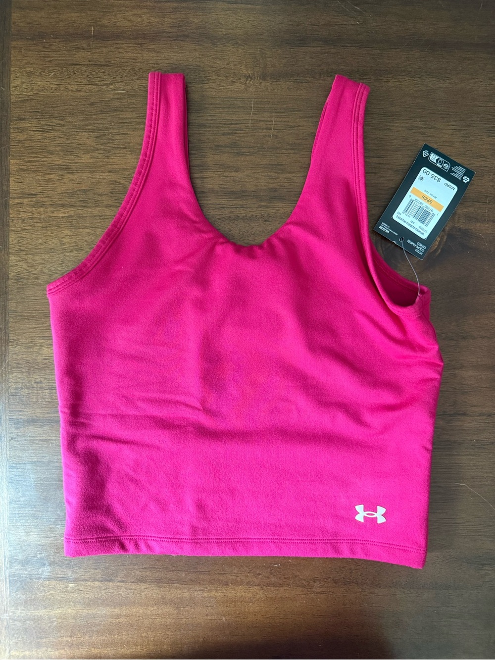 Under Armour Bright Pink Performance Tank